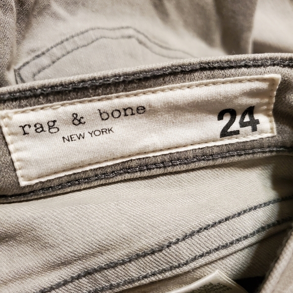 Rag & Bone ankle skinny jeans in Burmese - Picture 10 of 15